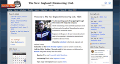 Desktop Screenshot of newenglandorienteering.org